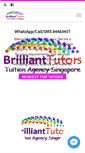 Mobile Screenshot of brilliant-tutors.com